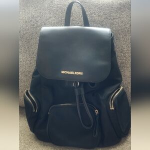 Michael Kors Black Backpack